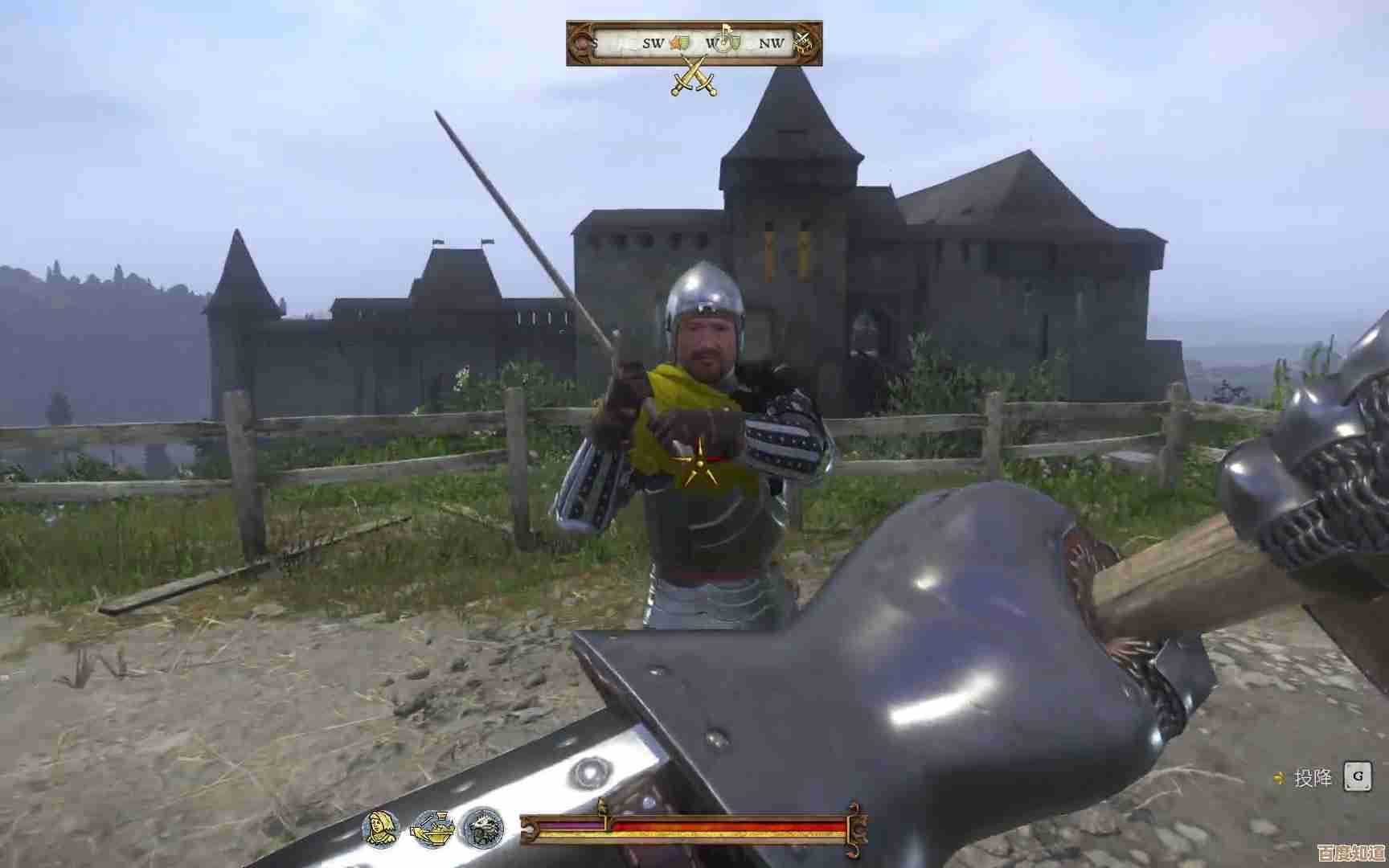 谈谈天国拯救2仪式钉头锤的手感、破甲、实战感受