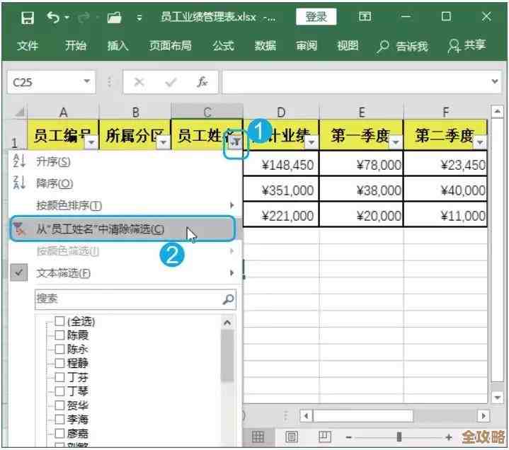 Excel高效筛选技巧大公开：轻松玩转数据管理与分析