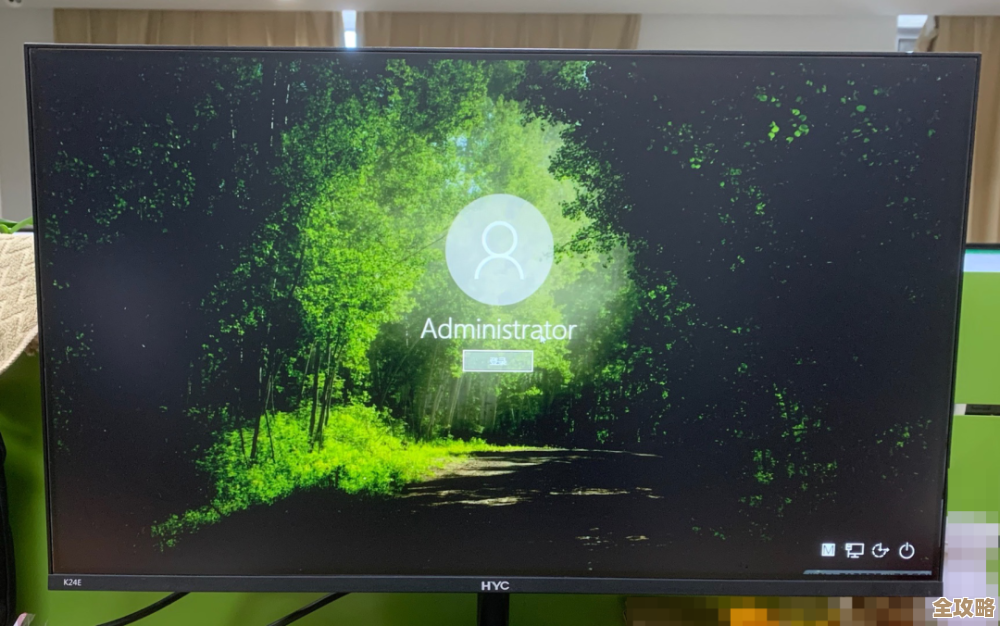 快速锁定电脑屏幕的快捷键教学，高效又实用