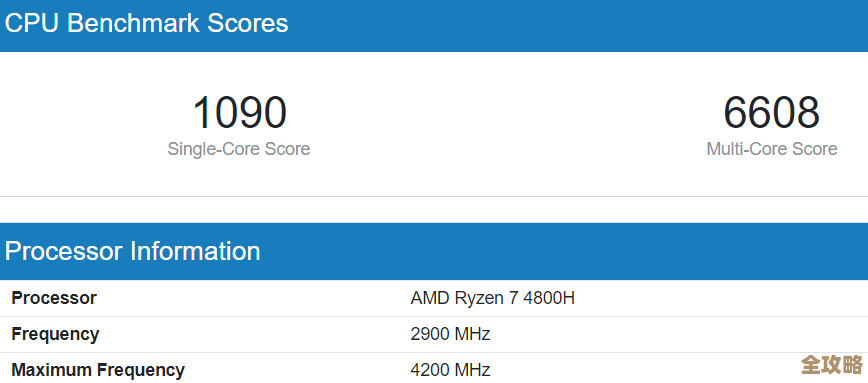 AMD Ryzen 7 5800H 性能登顶！笔记本处理器天梯图最新排行解析
