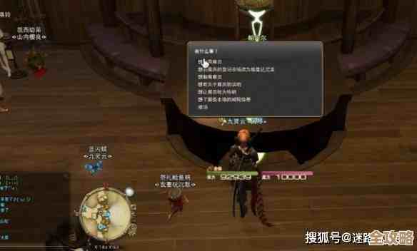 最终幻想14：水晶世界淘气南加宠物获取步骤，说不定这招就行