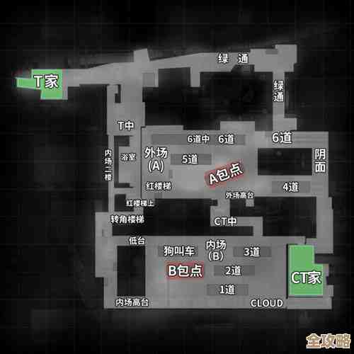 地铁逃生爆枪点位分享，地图里那几个角落经常掉武器想知道就去蹲
