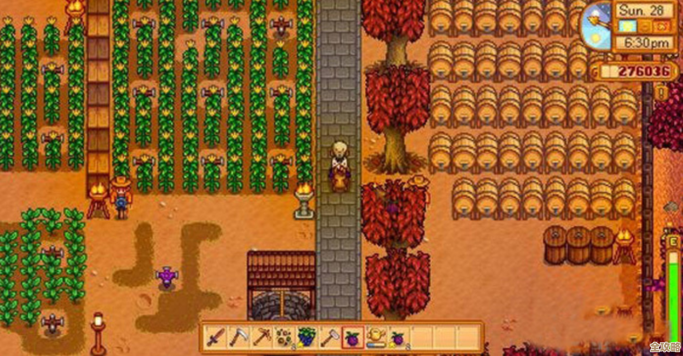 星露谷物语酿酒流实用指南：没说完的节奏和赚钱小心机.