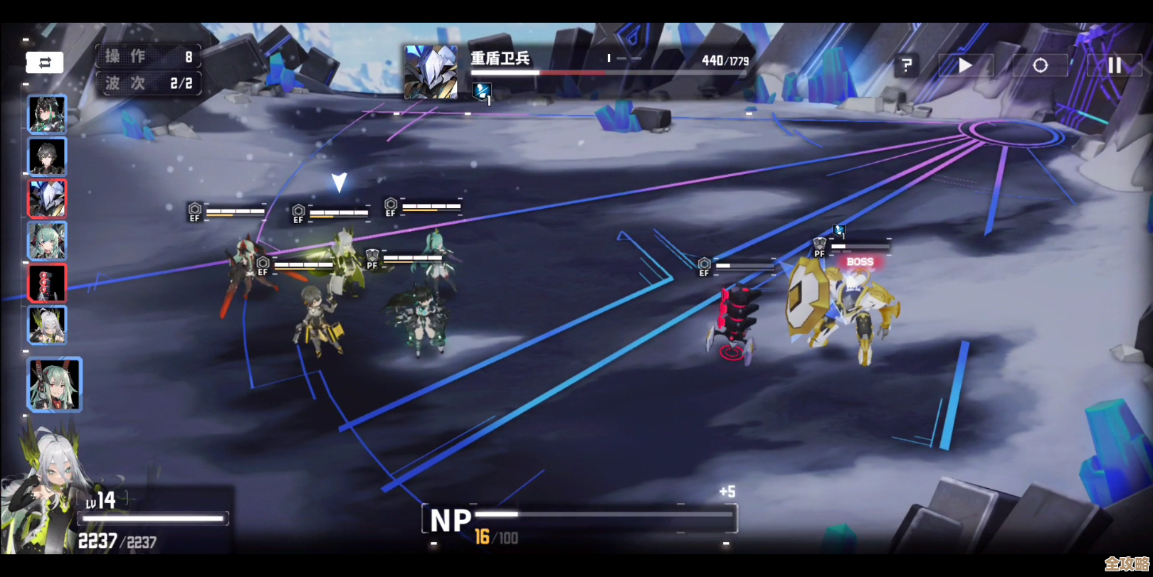 交错战线里的寒霜技能怎么用，慢慢说那些连招和坑