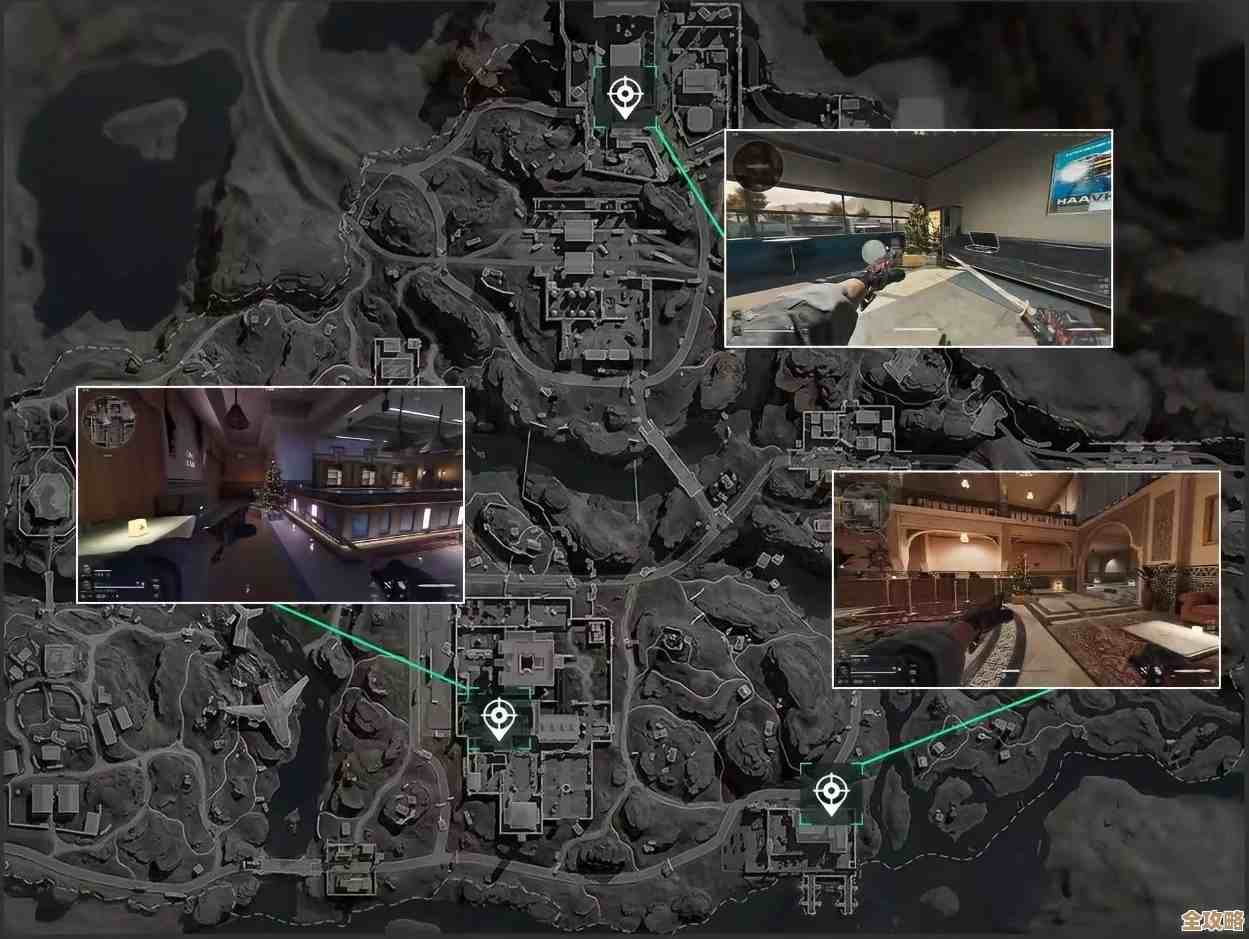 玩三角洲行动想刷烟花发信器位置汇总，简易路线图随手记