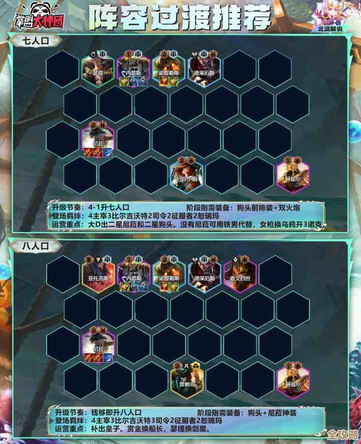 人类羁绊阵容有点乱？先记几套随缘站法和羁绊衔接，别想太复杂