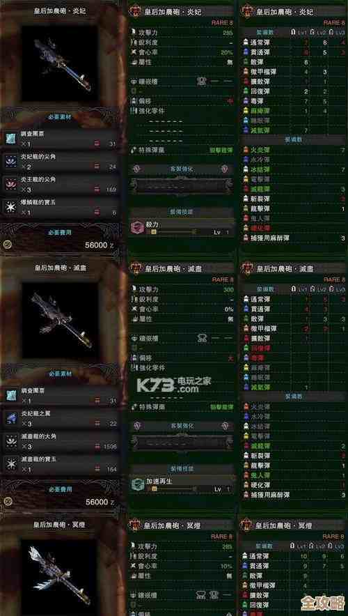 怪物猎人铳枪选哪个啊新手想速成但又纠结怎么搭配