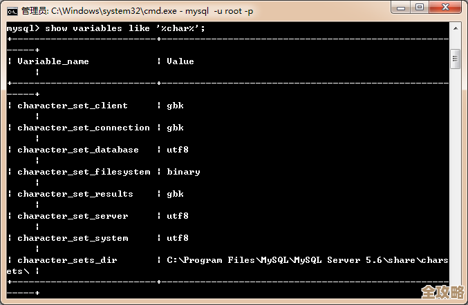 mysql默认字符集改了怎么弄，步骤和注意点说下吧