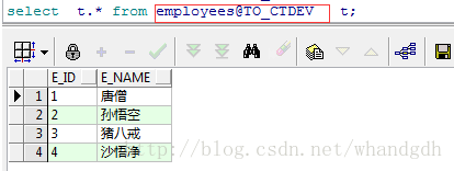 Oracle里头怎么一步步弄好那个DBLINK，过程啥的都写着呢