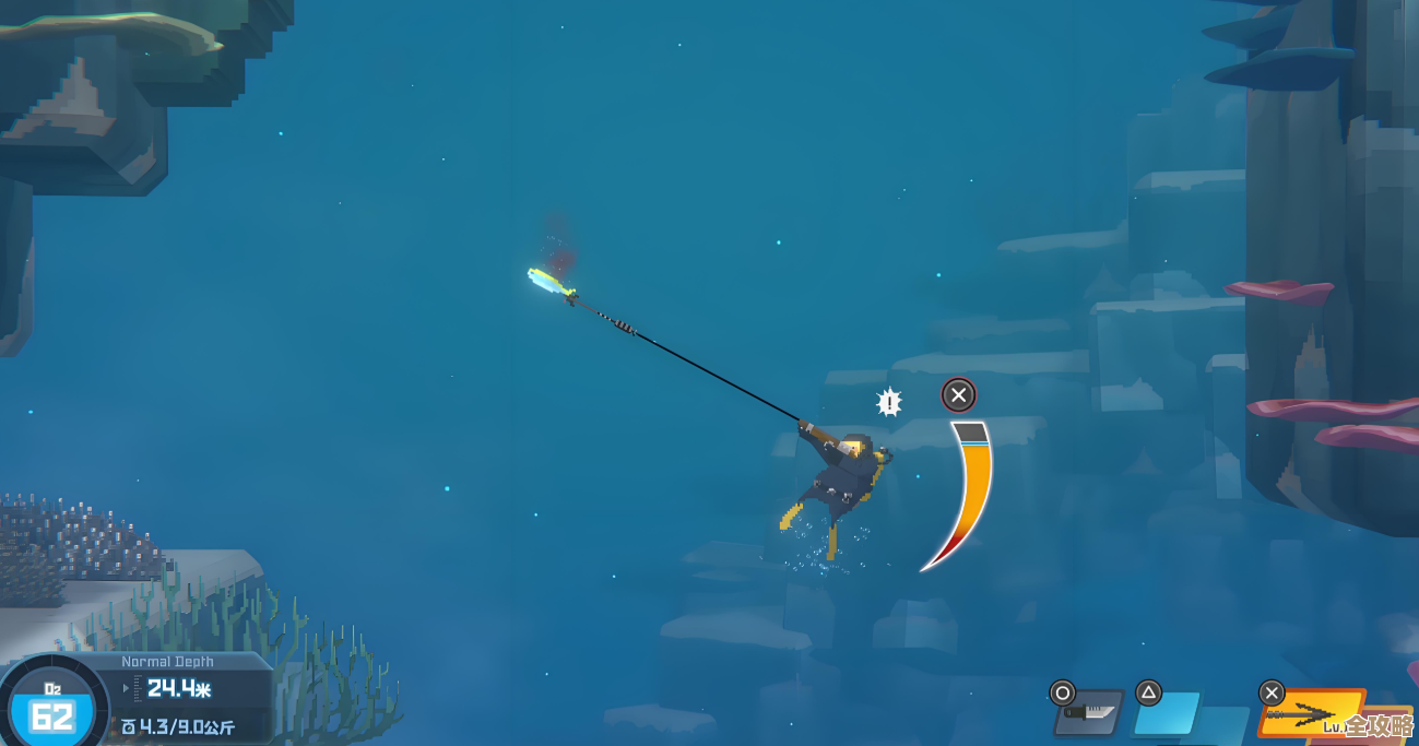 玩《潜水员戴夫》时别忽略钢铁传感器捕鱼网的实用作用和那些潜规则.