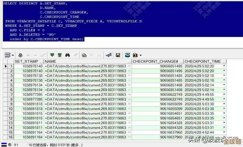 说说那些RMAN备份恢复中你可能忽略但其实挺重要的操作和技巧 说说那些RMAN备份恢复中你可能忽略但其实挺重要的操作和技巧