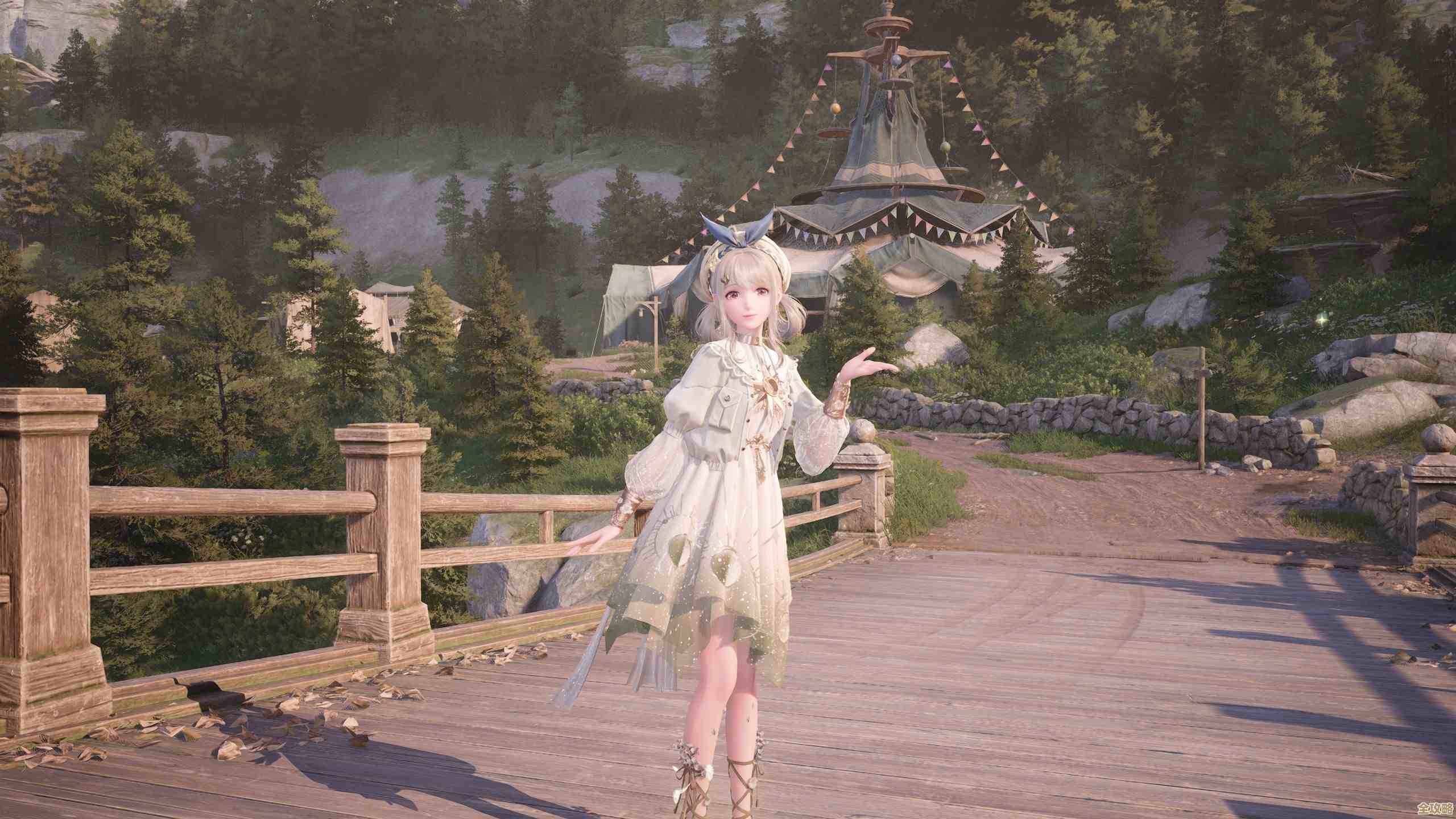 绿野轻歌时装在无限暖暖里那些小细节和配色感觉还值得盘