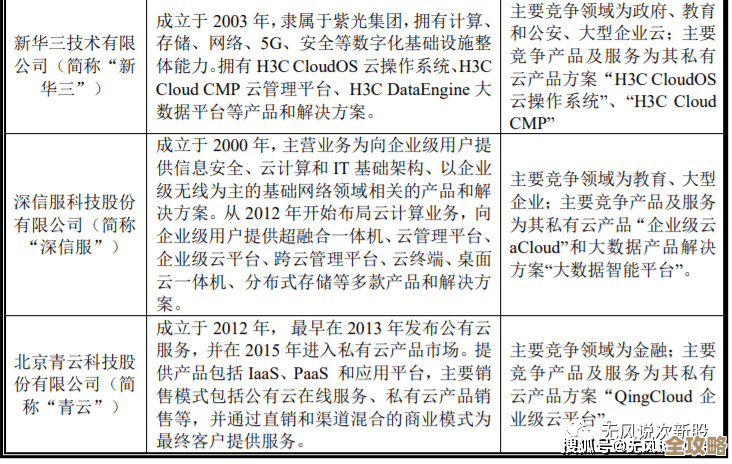 云计算领域里那些战略布局，未来竞争到底怎么打才有戏