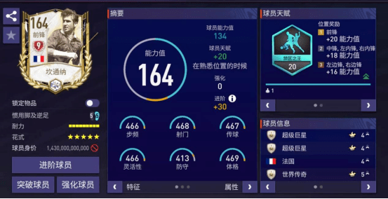 想拿前锋英斯上FIFA足球世界打？这份天赋解析告诉你划不划算