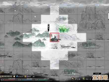 鬼谷八荒：昆仑神木位置零散收集，顺手画个小地图.