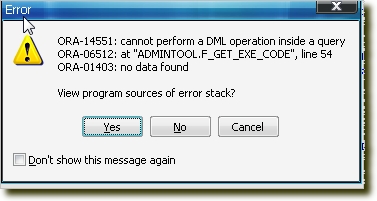 ORA-47290报错搞不定，VPD策略创建失败远程帮你修复解决