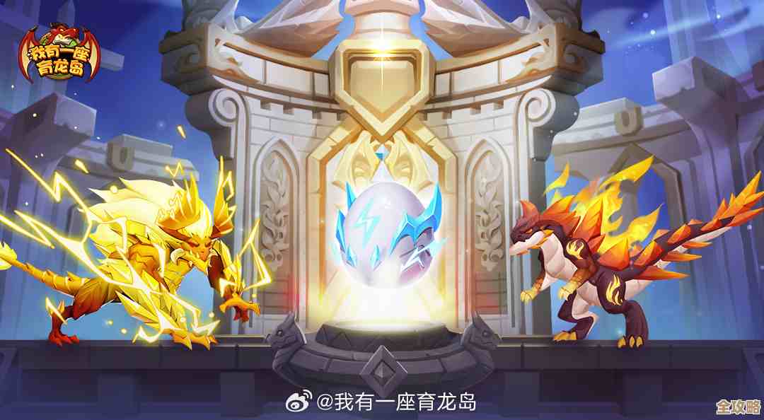 我有一座育龙岛里，说说怎么慢慢把l龙养大的招